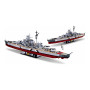 Sluban B1102 Model Kit WWII Bismarck Battleship Large Scale Warship Navy Vessel Boat Military Blocks DIY Construction thumbnail 2