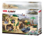 Sluban B1111 Model Kit WWII Battle of Iwo Jima Island Bunker Landing Craft Army Military Base Diorama Blocks DIY Set Toy thumbnail 2