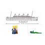 Sluban B1122 Model Kit 1:350 RMS Titanic Ocean Liner Cruise Ship Large Model Maritime Building Blocks DIY Construction thumbnail 4