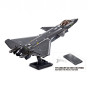 Sluban B1187 Model Kit 1:44 J20 Mighty Dragon Chinese Stealth Fighter Jet Plane Modern PLAAF Building Block DIY Set Toy thumbnail 3