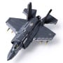 Sluban B1361 Model Kit 1:44 F35 Lightning Stealth Fighter Jet Plane Modern USAF Air Force Building Blocks DIY Set Toy thumbnail 1
