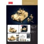 Sluban B1363 Model Kit 1:35 M3A3 Bradley Armored Infantry Vehicle IFV AFV Modern US Army Building Blocks DIY Set Toy thumbnail 4