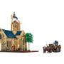 Sluban B1532 Model Kit 44cm Battle Of Sainte Mere Eglise D-Day WWII Paratrooper Army Building Blocks DIY Set Toy thumbnail 1