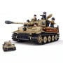 Sluban B1533 Model Kit 1:35 Tiger I Tank German Panzer WWII Army Military Building Blocks DIY Toy Construction Set thumbnail 1