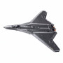 Sluban B1587 Model Kit 1:44 J50 Stealth Fighter Jet Plane - Military Air Force Building Blocks DIY Set Toy thumbnail 1