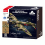 Model Kit 1:44 Lancaster Bomber G For George Plane WWII RAAF Air Force Military Building Blocks DIY Set Toy Sluban B1609 thumbnail 2