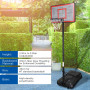 Kahuna Height-Adjustable Basketball Hoop Backboard Portable Stand thumbnail 6
