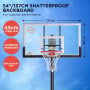 Kahuna Portable Basketball Hoop System 2.3 to 3.05m for Kids & Adults thumbnail 8