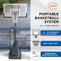 Kahuna Portable Basketball Hoop System 2.3 to 3.05m for Kids & Adults thumbnail 3