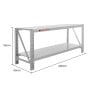 Centurion 2-Layer Work Bench 400kg - Grey thumbnail 7