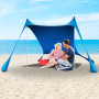 Wallaroo Beach Tent Canopy Sunshade 2m x 2m - Blue thumbnail 8