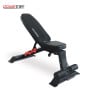 Powertrain 48KG Adjustable Dumbbell Set (Red) & Stand with Flat Incline Decline Bench thumbnail 4