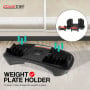 Powertrain 48KG Adjustable Dumbbell Set (Red) & Stand with Flat Incline Decline Bench thumbnail 10