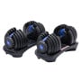 Powertrain 48KG Adjustable Dumbbell Set (Blue) with Flat Bench thumbnail 4