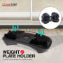 Powertrain 48KG Adjustable Dumbbell Set - Blue with Height-Variable Bench thumbnail 9