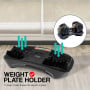 Powertrain 48KG Adjustable Dumbbell Set (Gold) with Flat Bench thumbnail 11