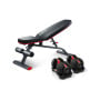 Powertrain 48KG Adjustable Dumbbell Set (Red) with FID Weight Bench thumbnail 1