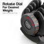 Powertrain 80KG Adjustable Dumbbell Set with FID Weight Bench thumbnail 12