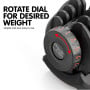 Powertrain 80KG Adjustable Dumbbell Set & Stand with Height-Variable Bench thumbnail 14