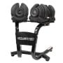 Powertrain 80KG Adjustable Dumbbell Set & Stand with Height-Variable Bench thumbnail 4