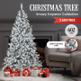 Christabelle 198cm feet Artifificial Christmas Tree - Snowy Emperor thumbnail 3