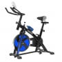 Powertrain Flywheel Exercise Spin Bike Home Gym Cardio - Blue thumbnail 1