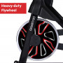 Powertrain Spin Bike RX-600 Cardio Exercise Cycle - Red thumbnail 8