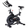 PowerTrain RX-900 Exercise Spin Bike Cardio Cycle - Silver thumbnail 1