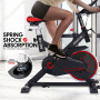 PowerTrain RX-200 Exercise Spin Bike Cardio Cycle - Red thumbnail 11