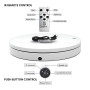 Christabelle 60cmD 100kg Commercial-Grade Electric Display Turntable Christmas Tree - White thumbnail 7