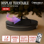 Christabelle 60cmD 100kg Commercial-Grade Electric Display Turntable Christmas Tree - Black thumbnail 1