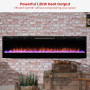 Dimplex PRISM Wall Mounted Electric Fireplace - 74-inches thumbnail 7
