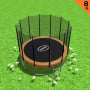Kahuna Blizzard 8 ft Trampoline - Orange thumbnail 2