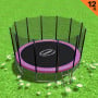 Kahuna Blizzard 12 ft Trampoline with Net thumbnail 2