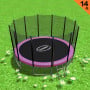 Kahuna Blizzard 14 ft Trampoline with Net thumbnail 1