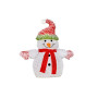 Snowy Christmas Snowman with Lights 56cm thumbnail 2