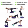 Powertrain Fitness Yoga Ball Home Gym Workout Balance Trainer Purple thumbnail 5