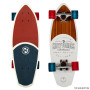 Kryptonics 23-inch Mini Fat Cruiser Board - Liberty Blue thumbnail 2
