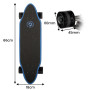 Kryptonics 26-inch Mini Cutaway Cruiser Board - 89 IS Fine thumbnail 3