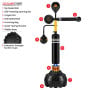 Powertrain Freestanding Boxing Trainer 5 in 1 Reflex Training System thumbnail 3