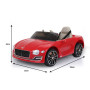 Bentley Exp 12 Speed 6E Licensed Kids Ride On Electric Car Remote Control - Red thumbnail 11