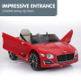 Bentley Exp 12 Speed 6E Licensed Kids Ride On Electric Car Remote Control - Red thumbnail 6