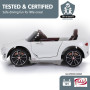Bentley Exp 12 Speed 6E Licensed Kids Ride On Electric Car Remote Control - White thumbnail 11