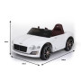 Bentley Exp 12 Speed 6E Licensed Kids Ride On Electric Car Remote Control - White thumbnail 5