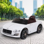 Bentley Exp 12 Speed 6E Licensed Kids Ride On Electric Car Remote Control - White thumbnail 12