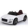 Bentley Exp 12 Speed 6E Licensed Kids Ride On Electric Car Remote Control - White thumbnail 1