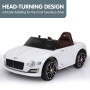Bentley Exp 12 Speed 6E Licensed Kids Ride On Electric Car Remote Control - White thumbnail 2