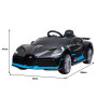 Licensed Bugatti Divo Kids Electric Ride On Car - Black thumbnail 3