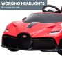Licensed Bugatti Divo Kids Ride-on Car HL338 - Red thumbnail 6