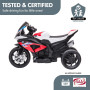 BMW HP4 Race Kids Toy Electric Ride On Motorcycle - Red thumbnail 10